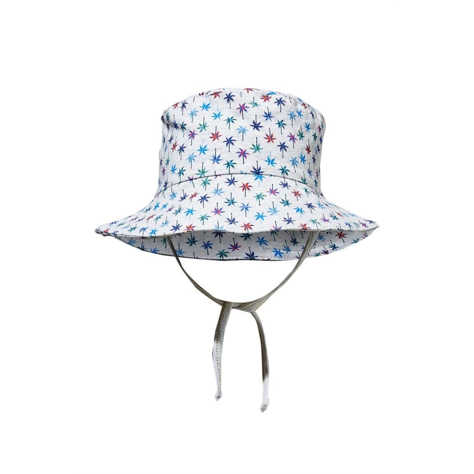 Milky Retro Palms Hat