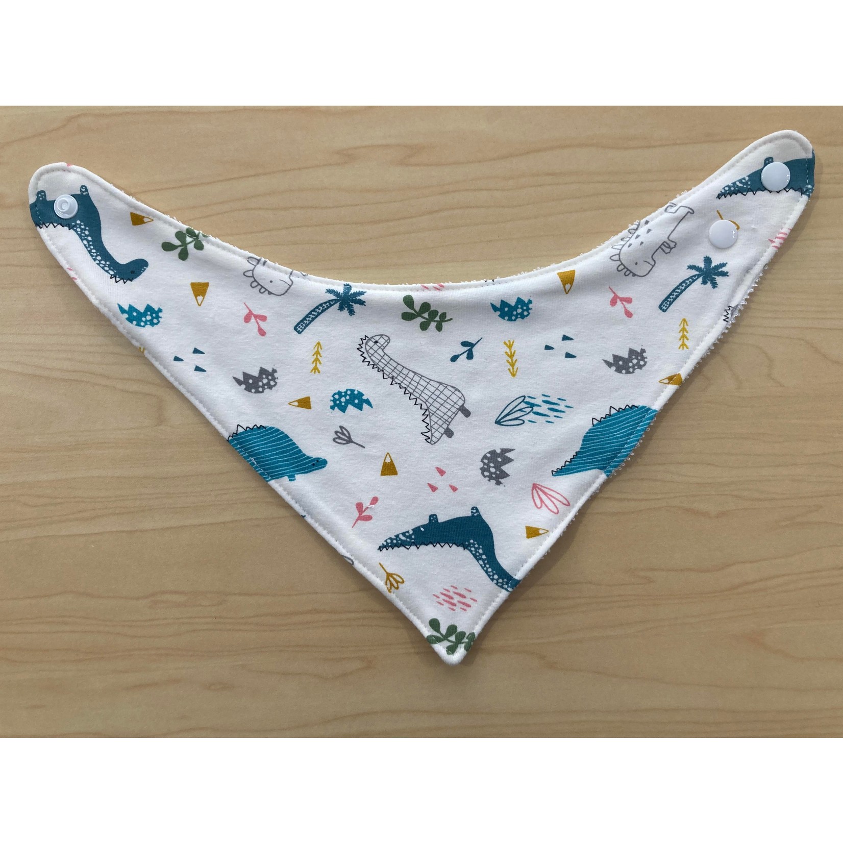 Lani + Lilah Dinosaur Dribble Bib