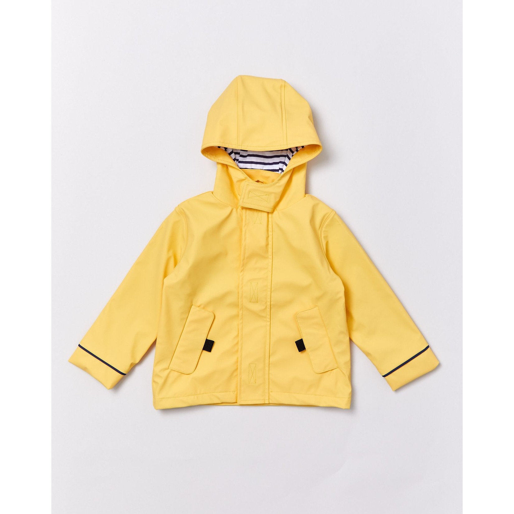 Rainkoat Stripy Sailor Jacket Lemon