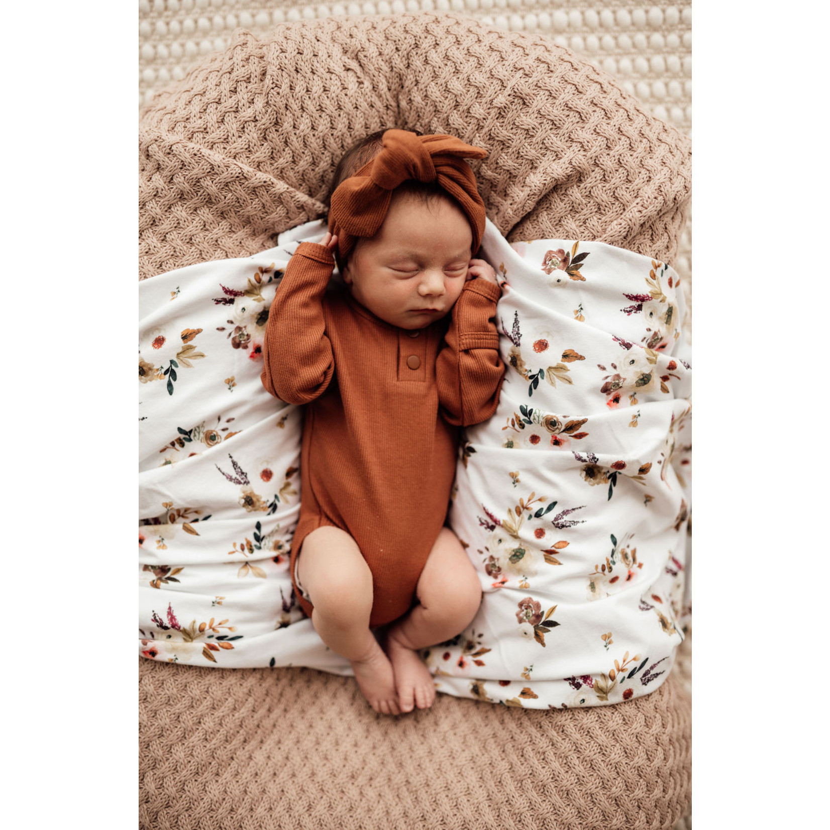 Snuggle Hunny Biscuit Long Sleeve Bodysuit