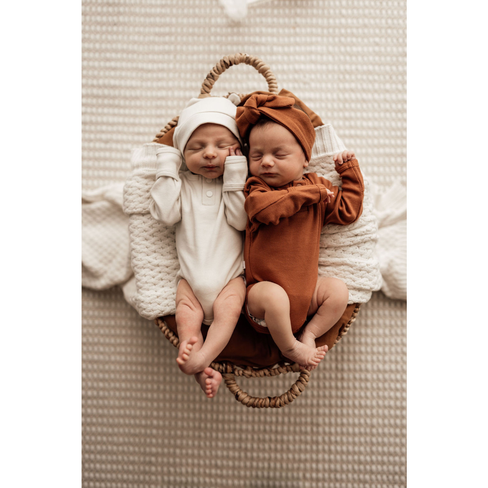 Snuggle Hunny Biscuit Long Sleeve Bodysuit