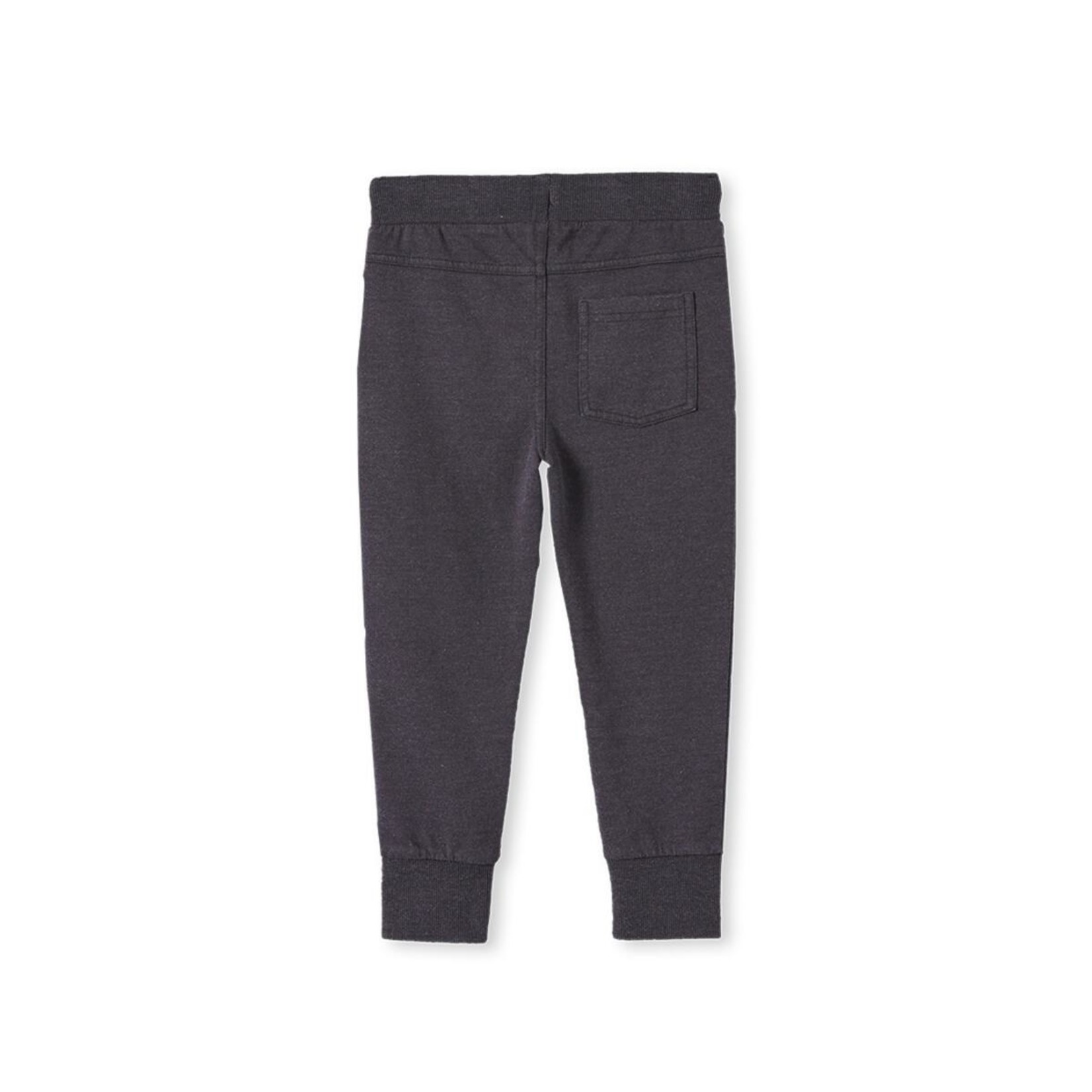 Milky Charcoal Garment Dyed Track Pant