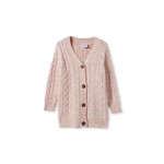 Milky Cable Fleck Knit Cardigan