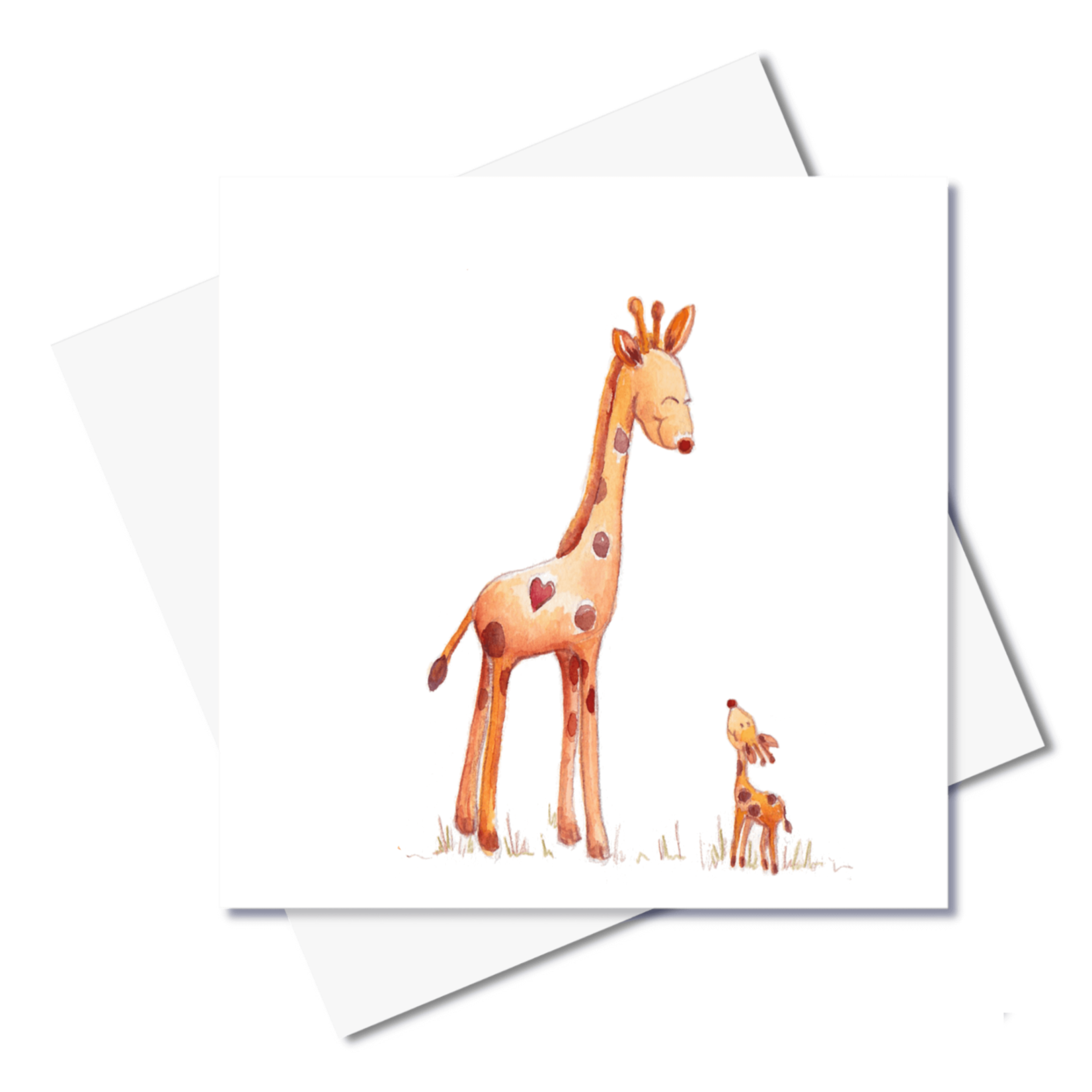 J. Callaway Designs Giraffes Greeting Card