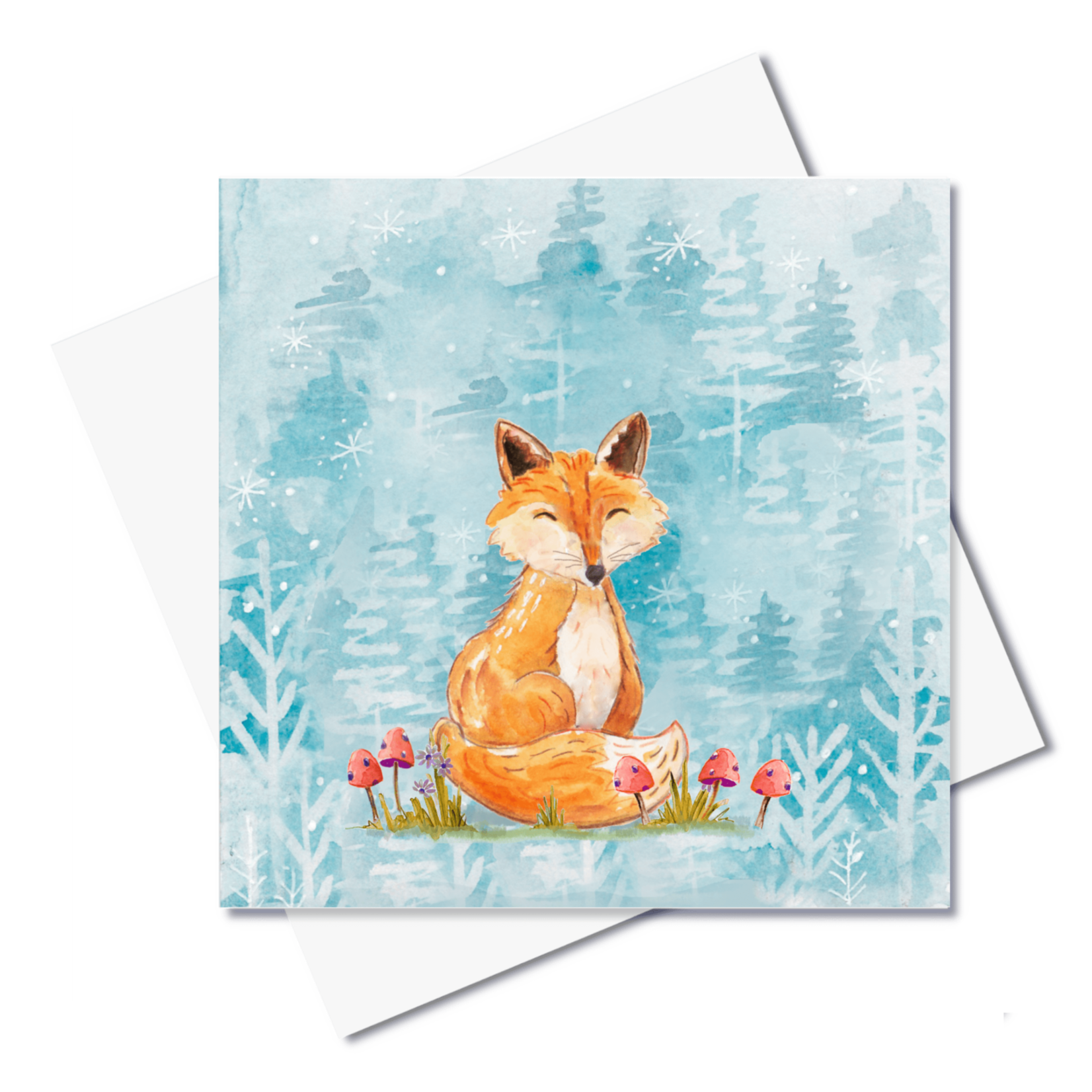 J. Callaway Designs Foxy Greeting Card