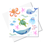 J. Callaway Designs Under the Sea Greeting Card