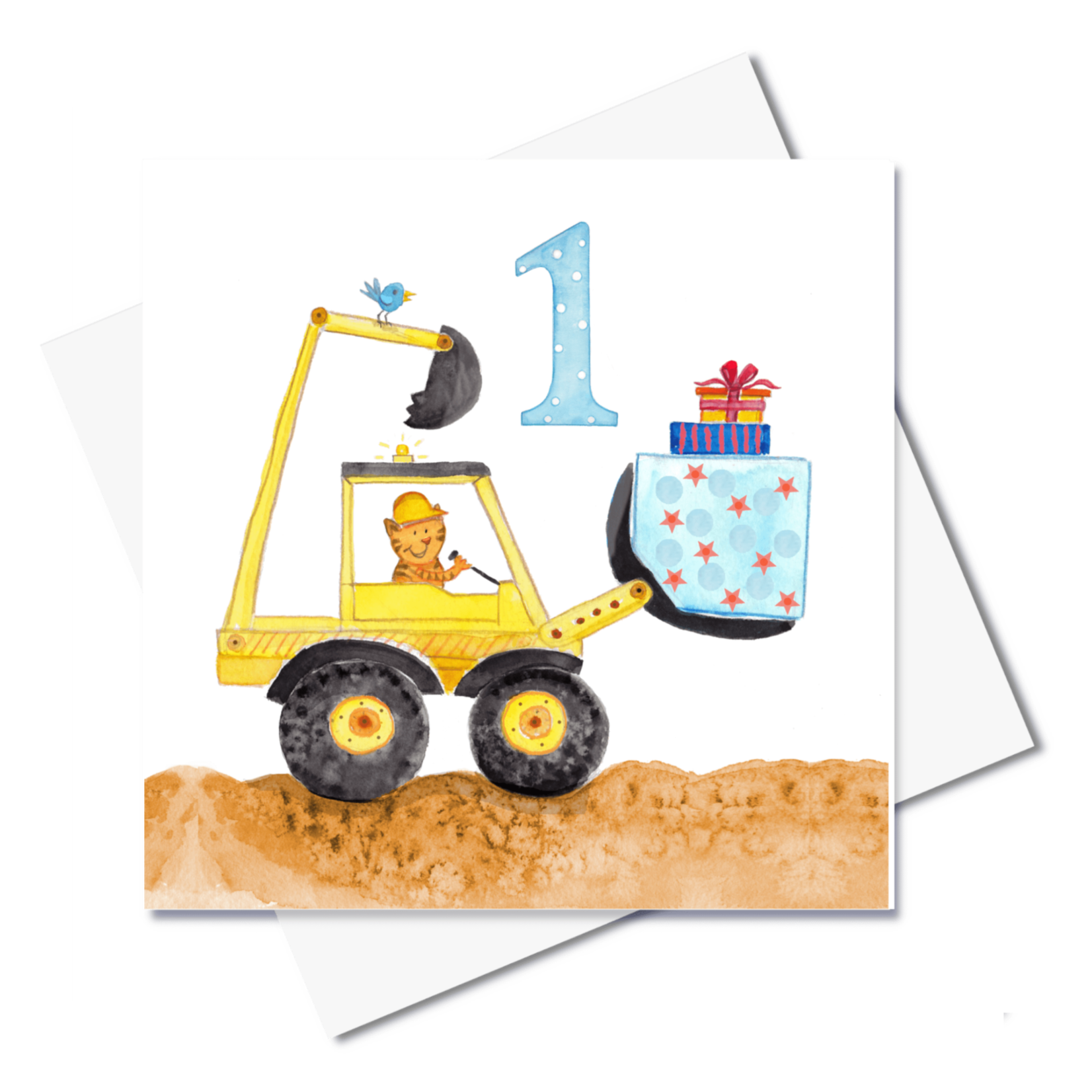 J. Callaway Designs 1 Digger Greeting Card