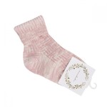 Minihaha Pink Twist Short Socks