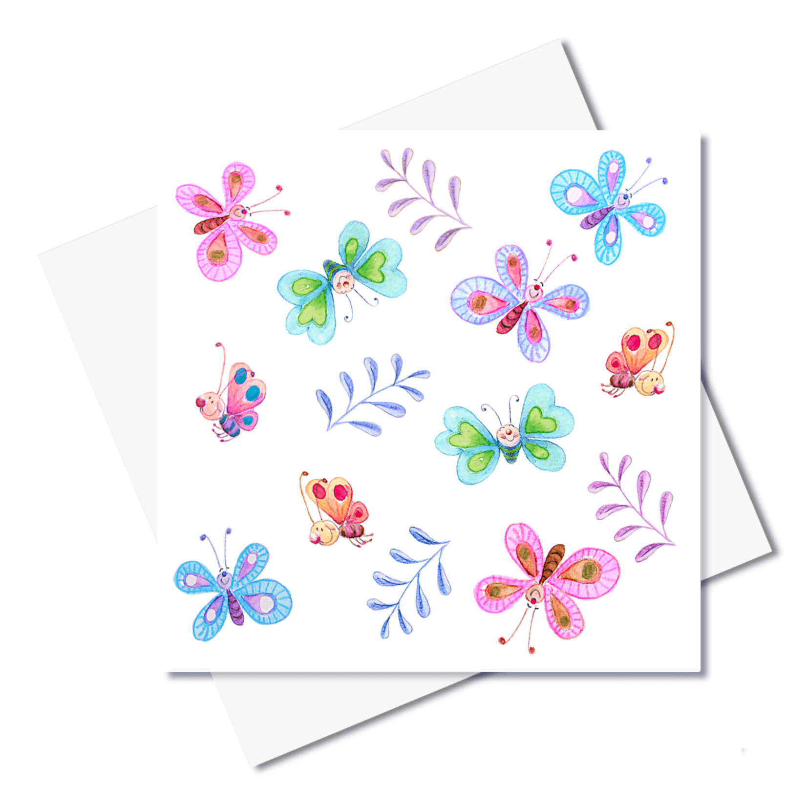 Butterfly Flutter By Greeting Card Chilled Wrens Boutique