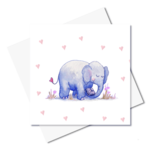 J. Callaway Designs Elephant Love Greeting Card