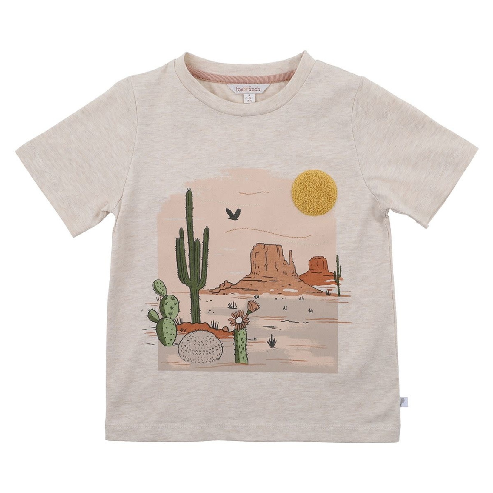 Fox & Finch Armadillo Desert Tee