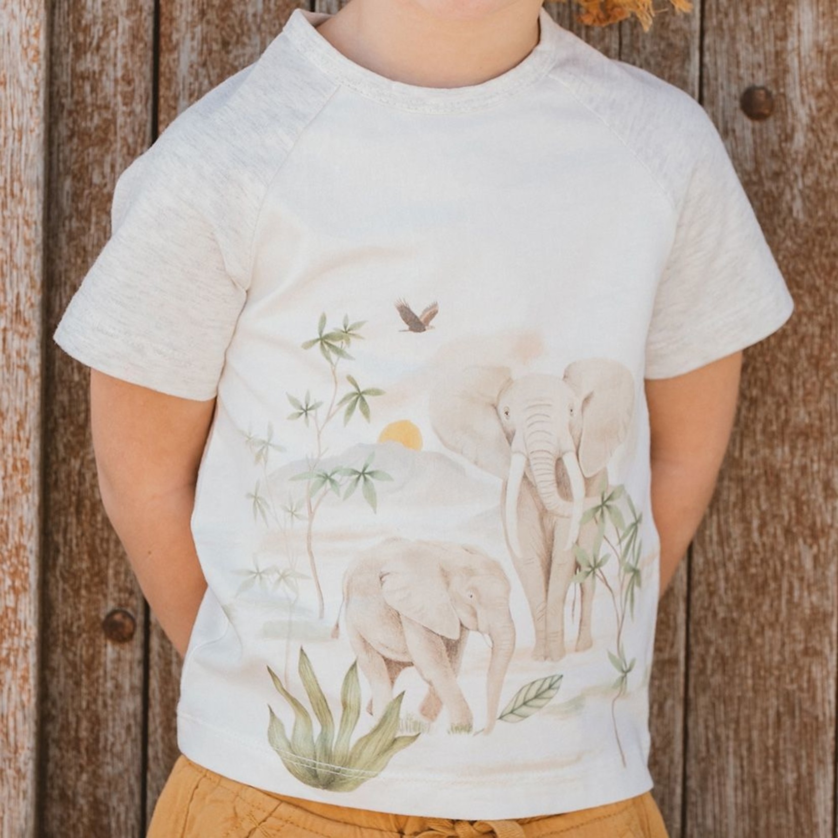 Bebe Lucas Elephant Tee