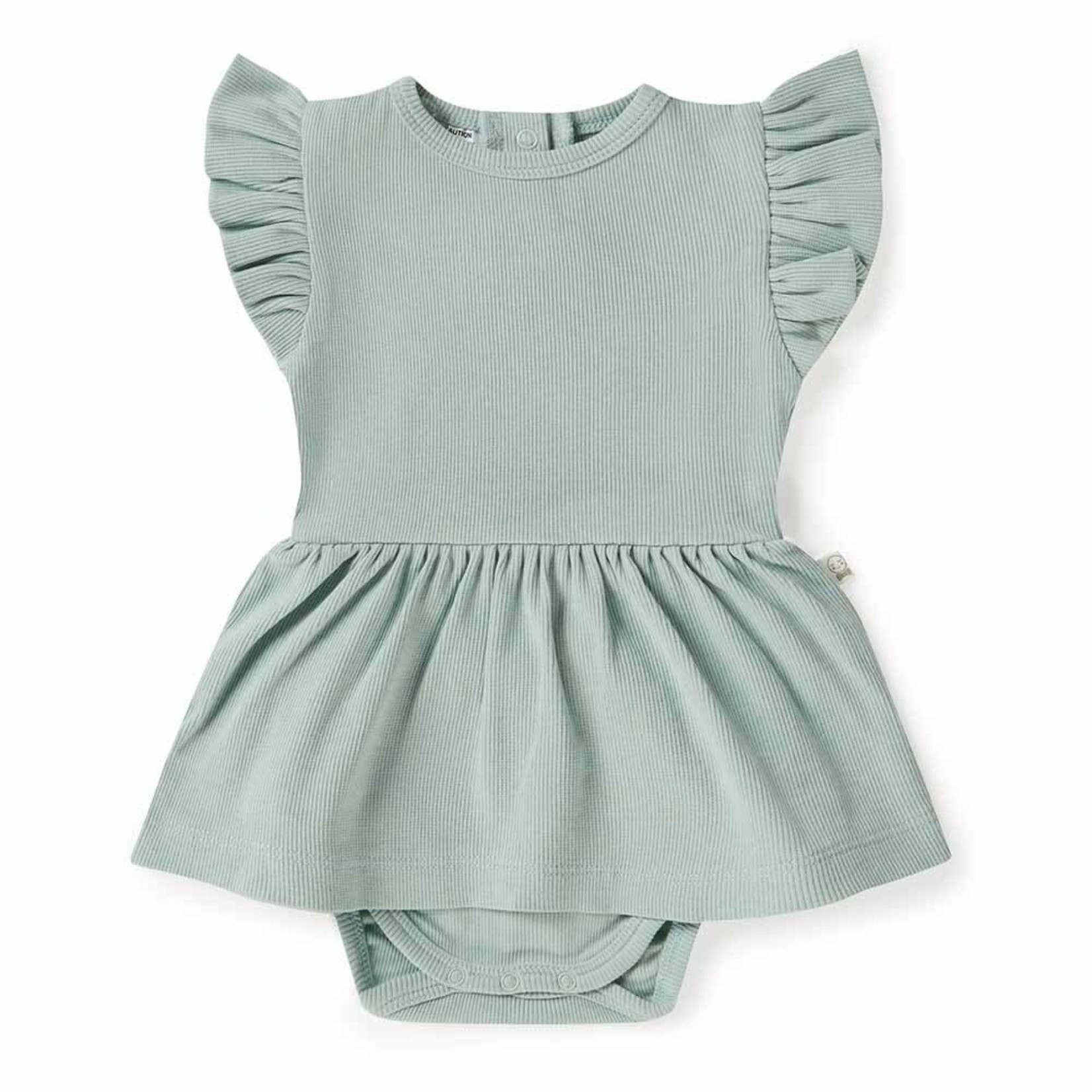 Snuggle Hunny Sage Dress
