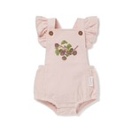Aster & Oak Berry Cord Playsuit