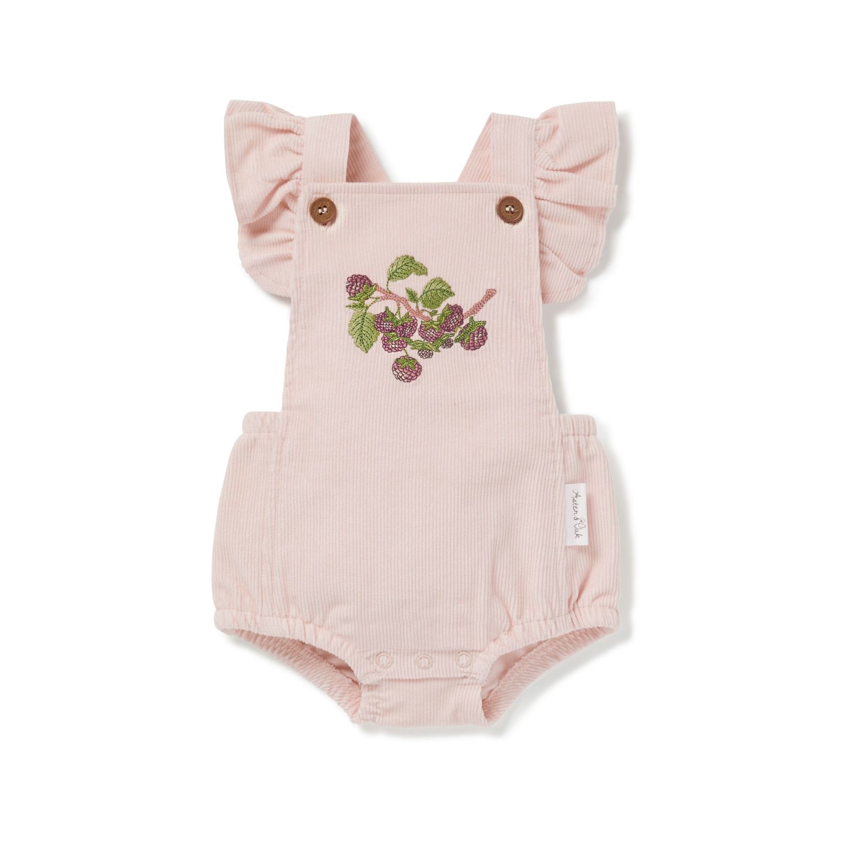 Aster & Oak Berry Cord Playsuit