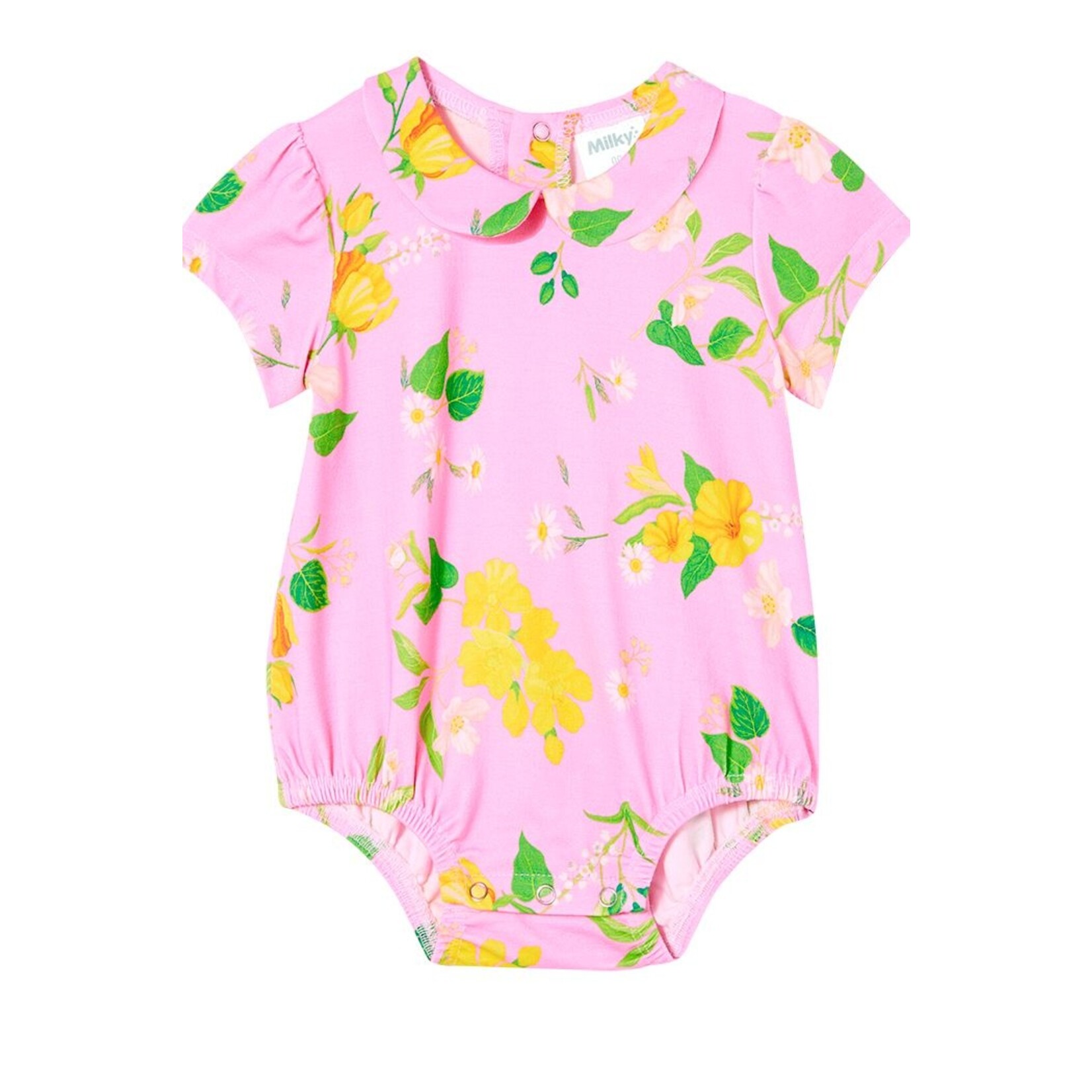 Milky Sunshine Collared Bubbysuit