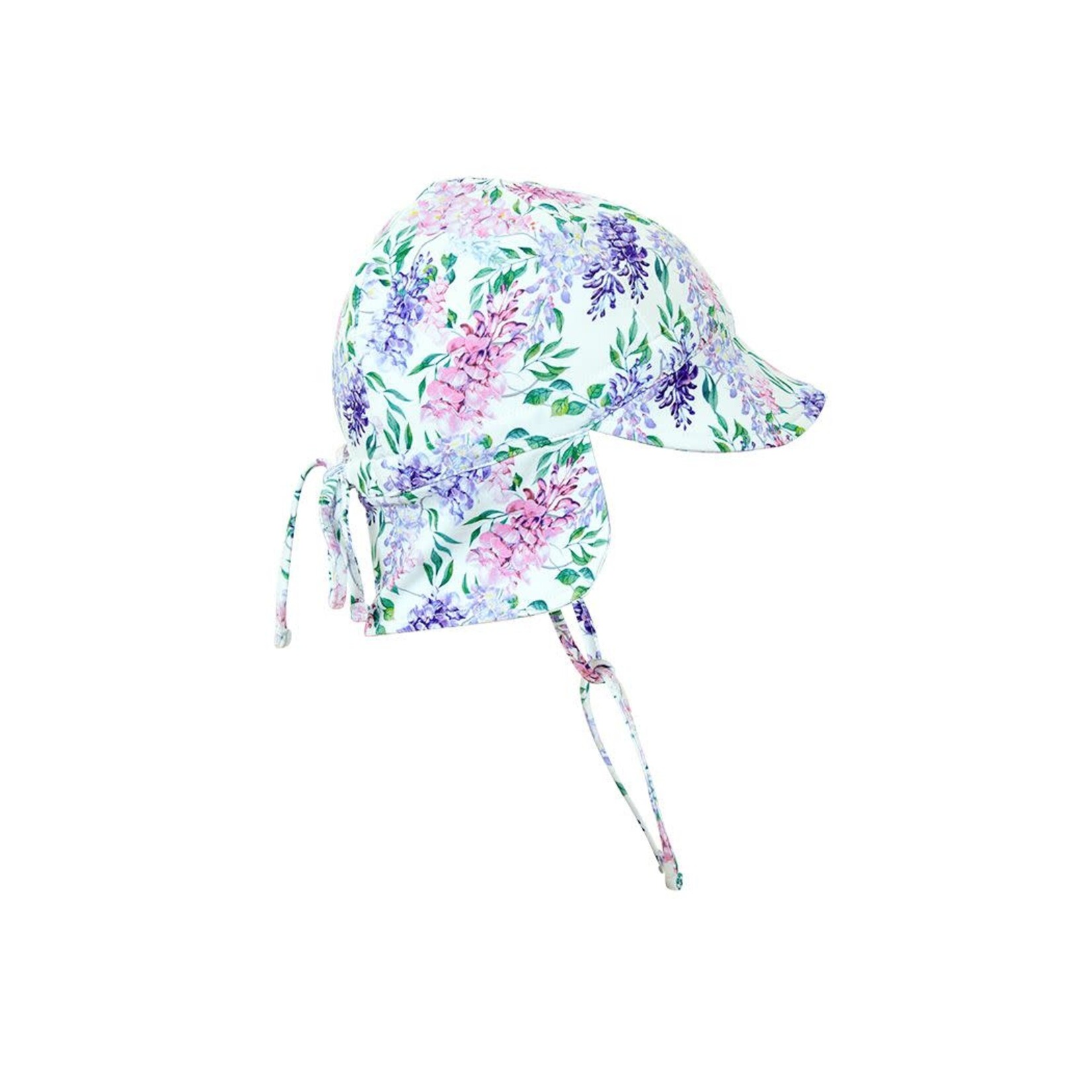 Milky Wisteria Baby Hat