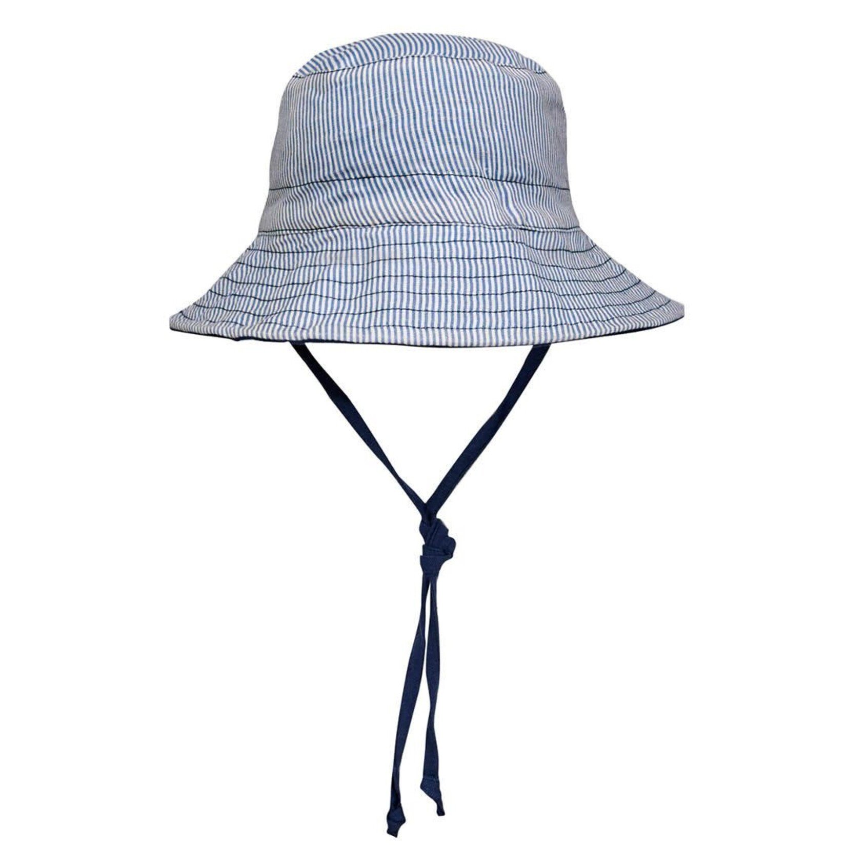 Bedhead Explorer Reversible Classic Bucket Hat Charlie / Indigo