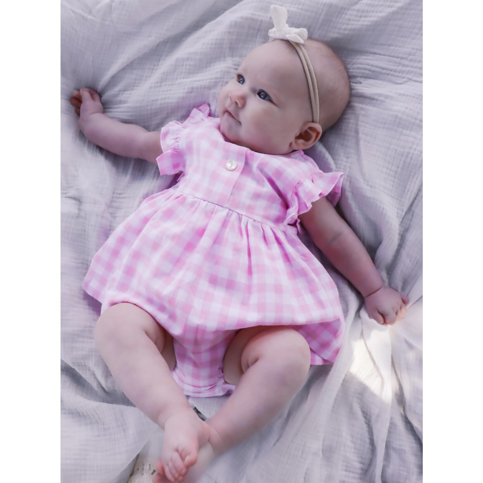 Ardito Baby Lottie Dress & Bloomers Set