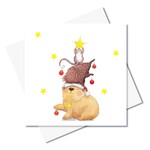 J. Callaway Designs Wombat Christmas Greeting Card