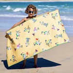 Cheeky Winx Bin Chickens Beach Towel