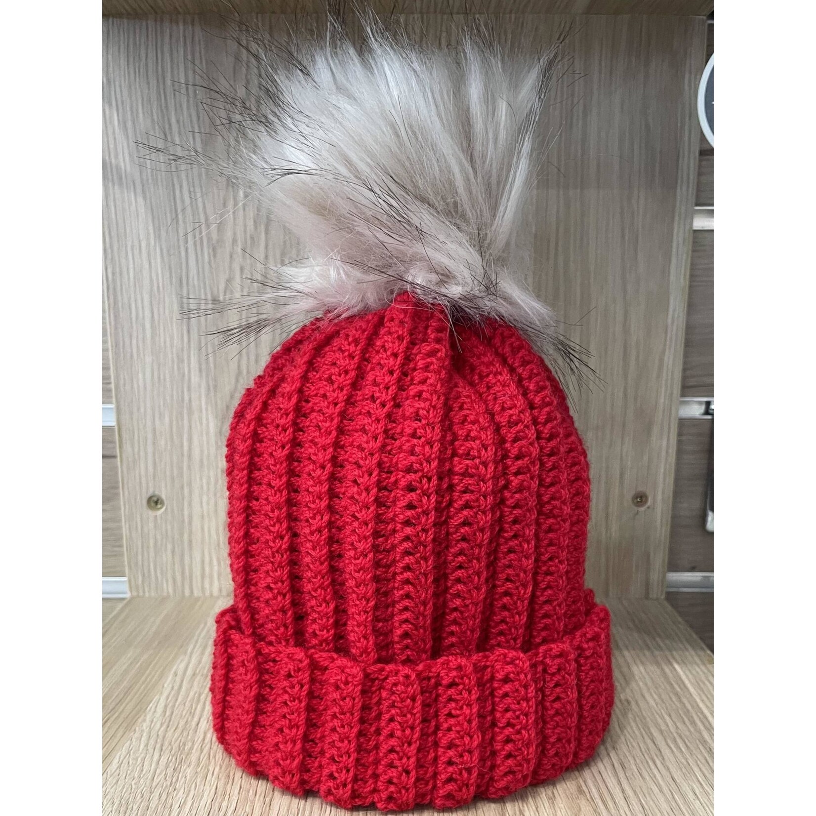 Lani + Lilah Beanie Holly Red