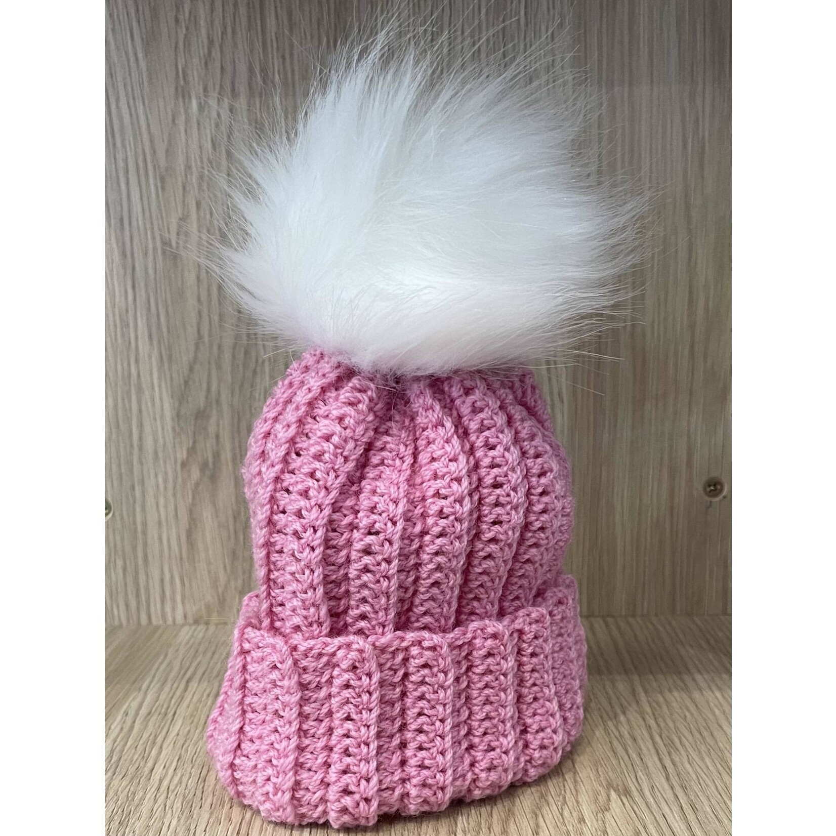 Lani + Lilah Baby Beanie Rose Pink