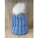 Lani + Lilah Baby Beanie Forget Me Not