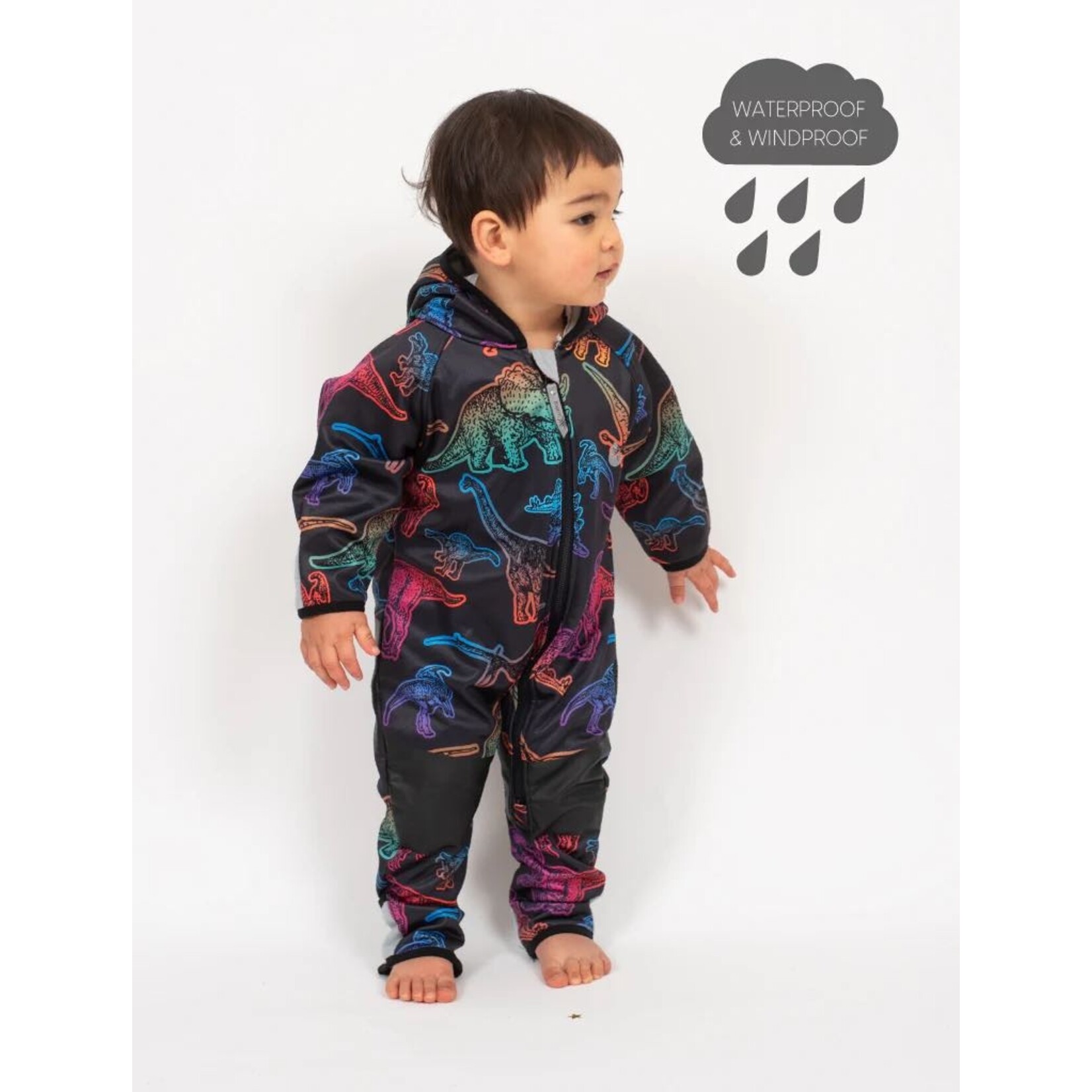 Therm All-Weather Onesie Neon Dino