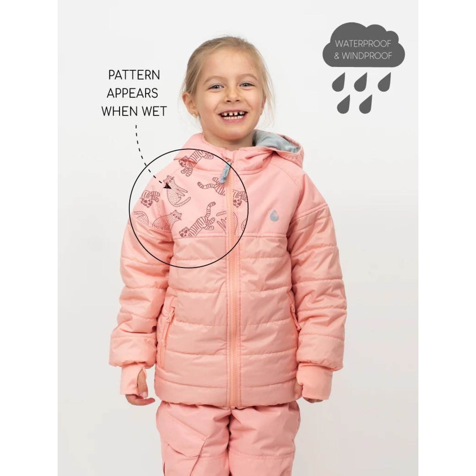 Therm Hydracloud Puffer Jacket Apricot Blush