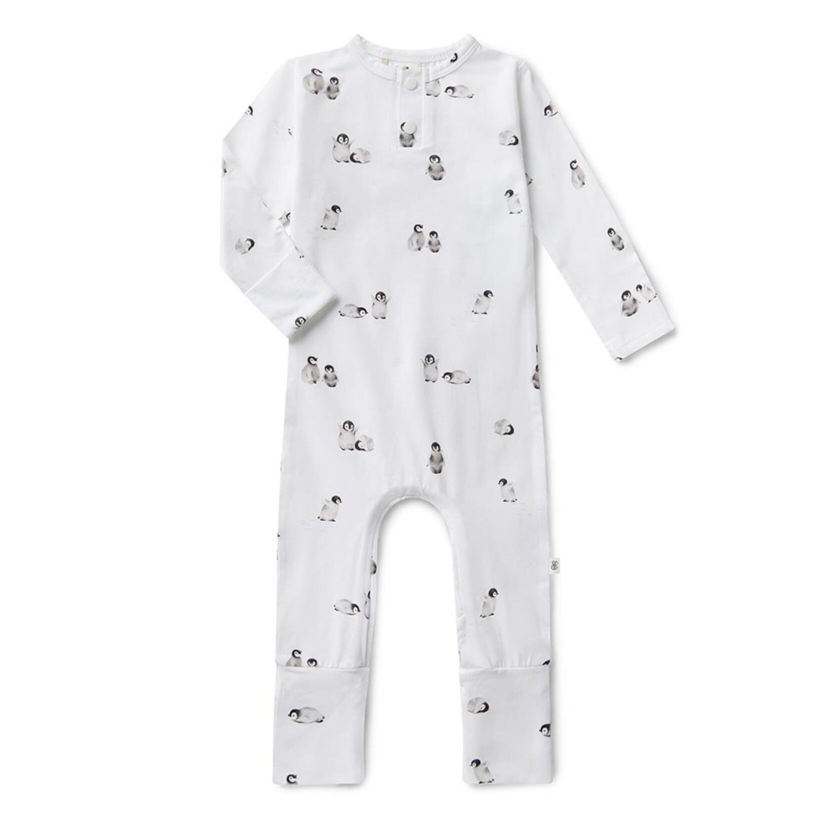 Snuggle Hunny Snuggle Hunny Penguin Organic Growsuit