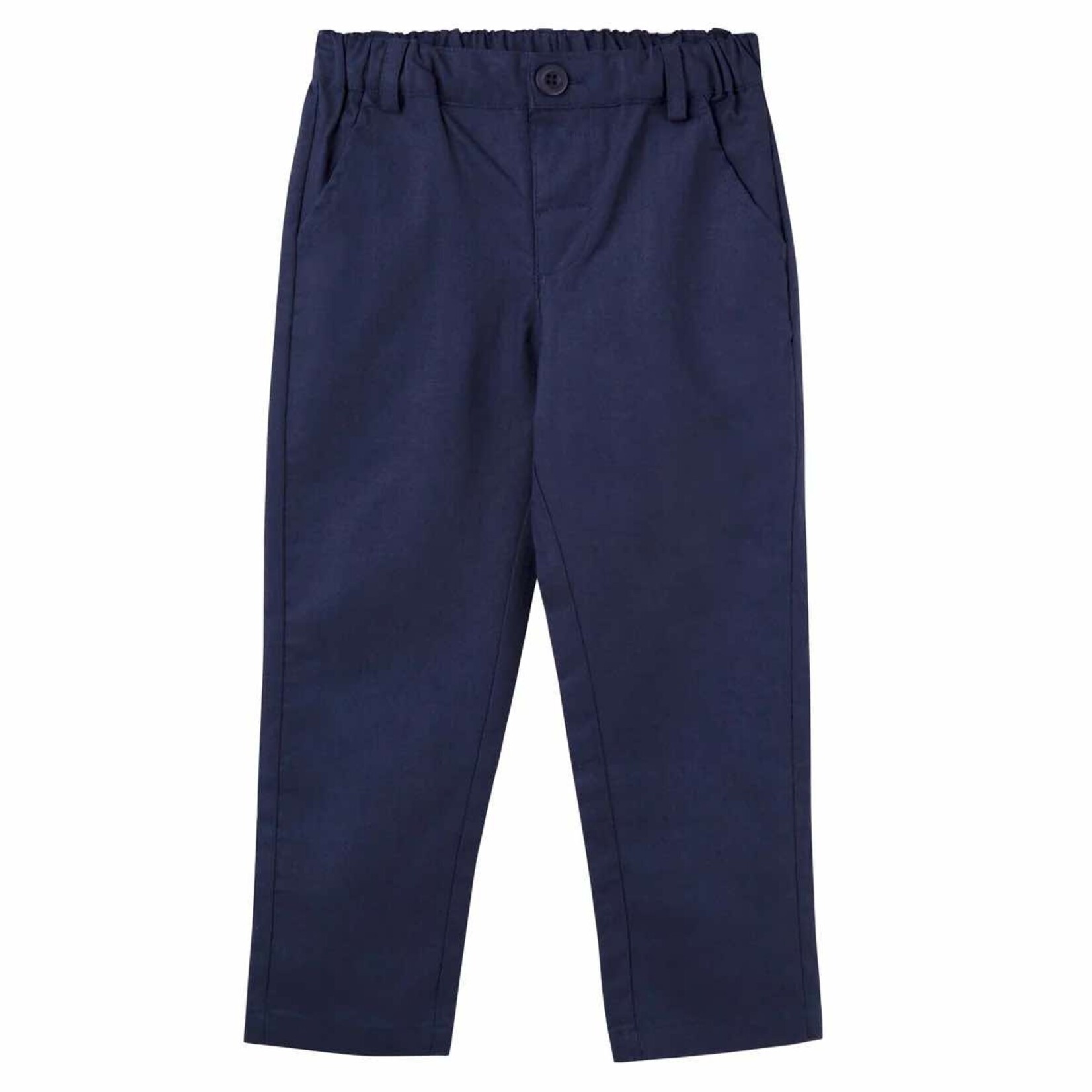 Designer Kidz Finley Linen Pants - Navy