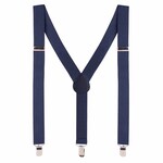 Designer Kidz Badley Boys Suspenders - Navy