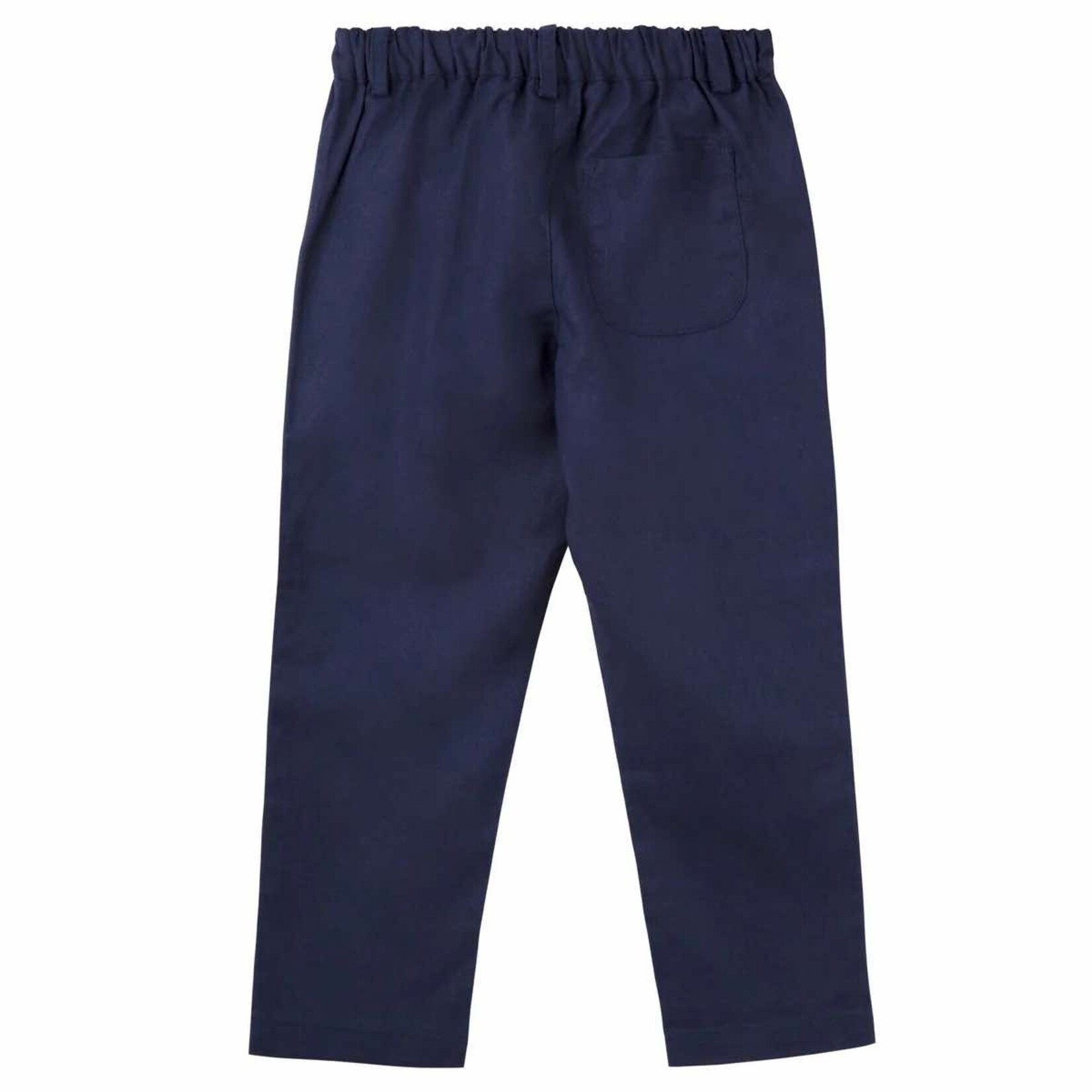 Designer Kidz Finley Linen Pants - Navy