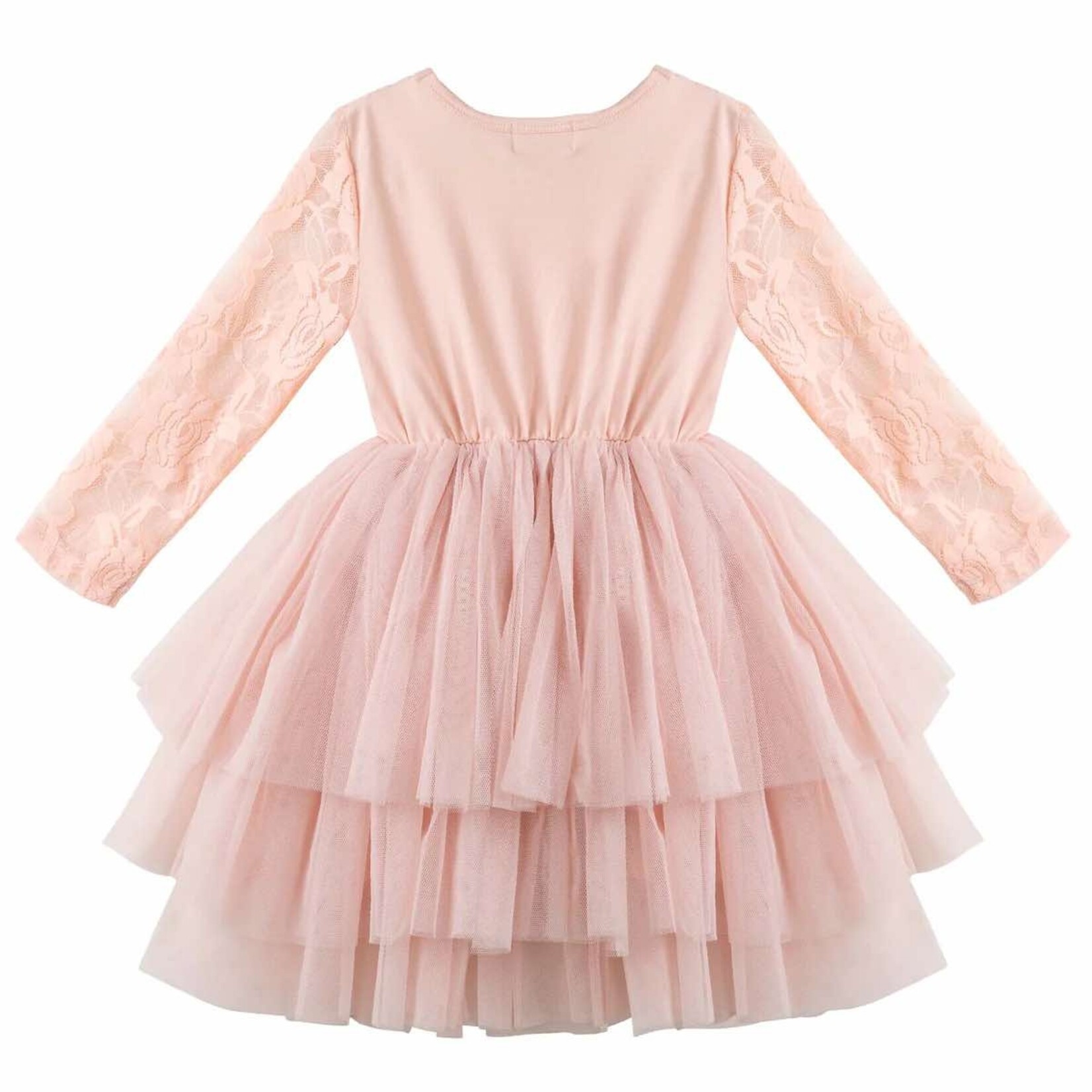 Designer Kidz My First Lace Tutu L/S - Tea Rose