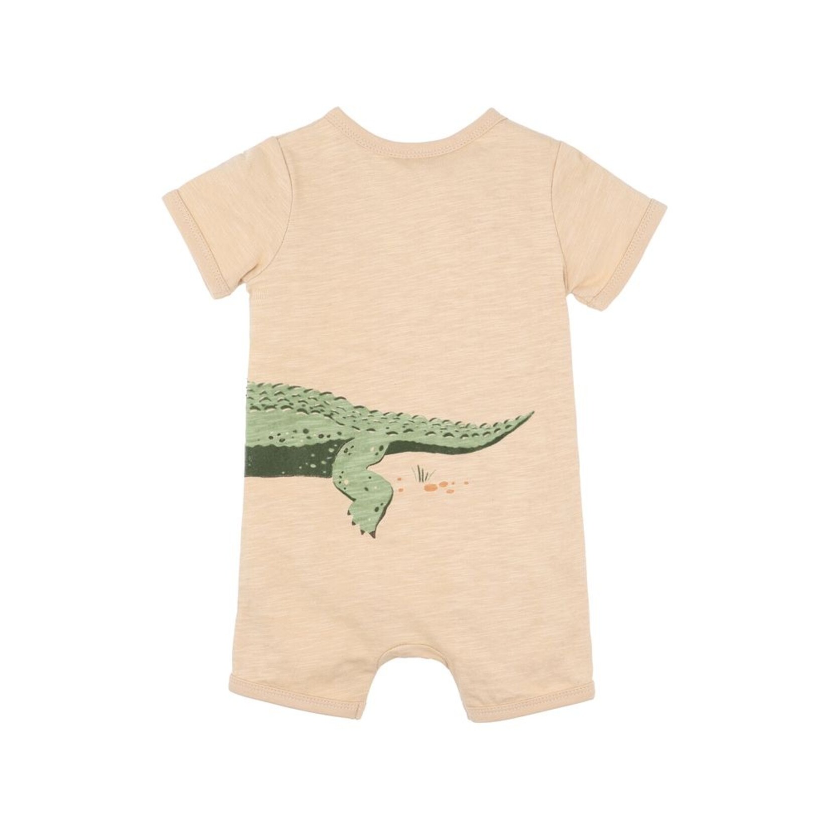 Fox & Finch Crocodile SS Zip Romper