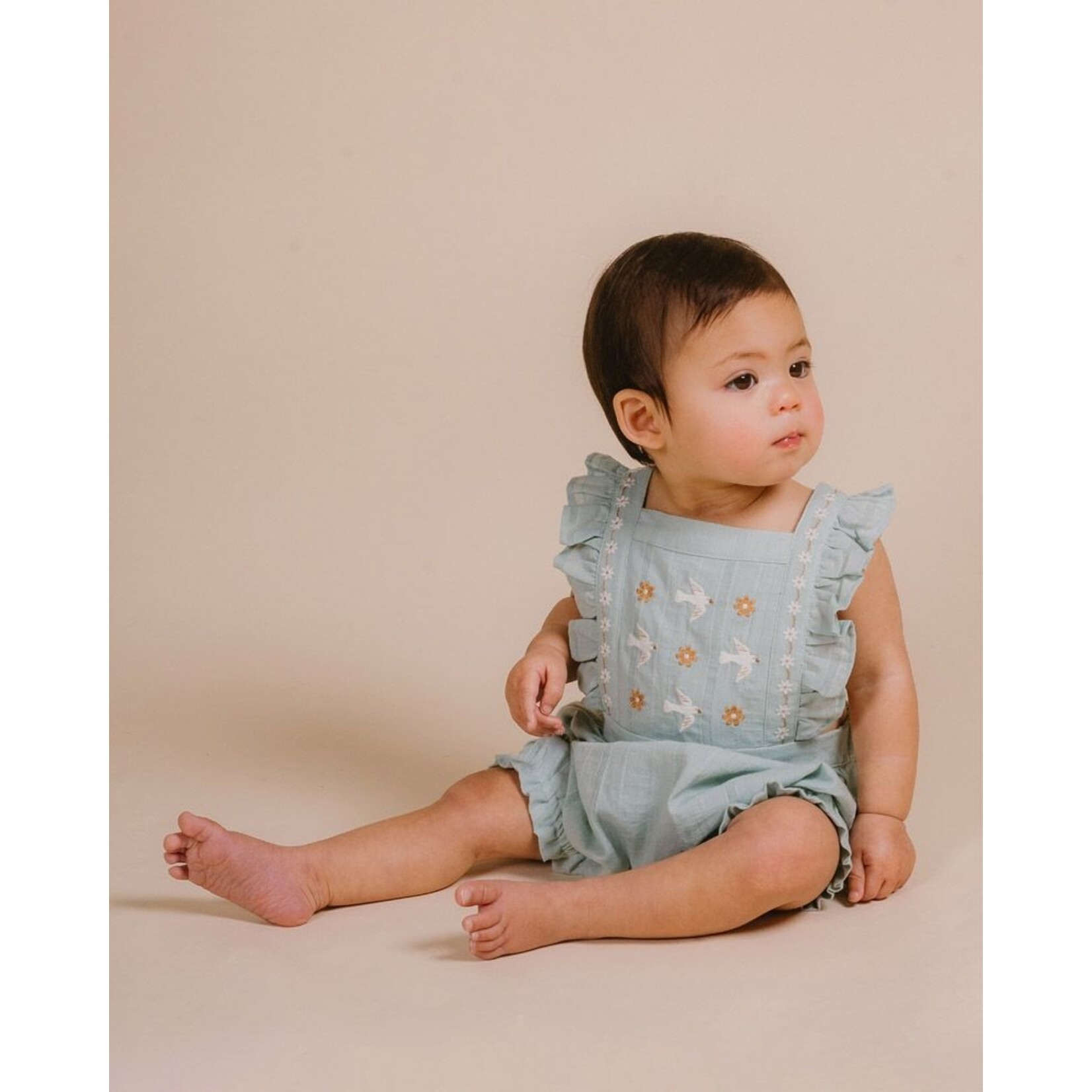 Sweet Spot Embroidered Romper Sweet Spot Embroidered Romper