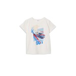 Milky Burn Out Tee
