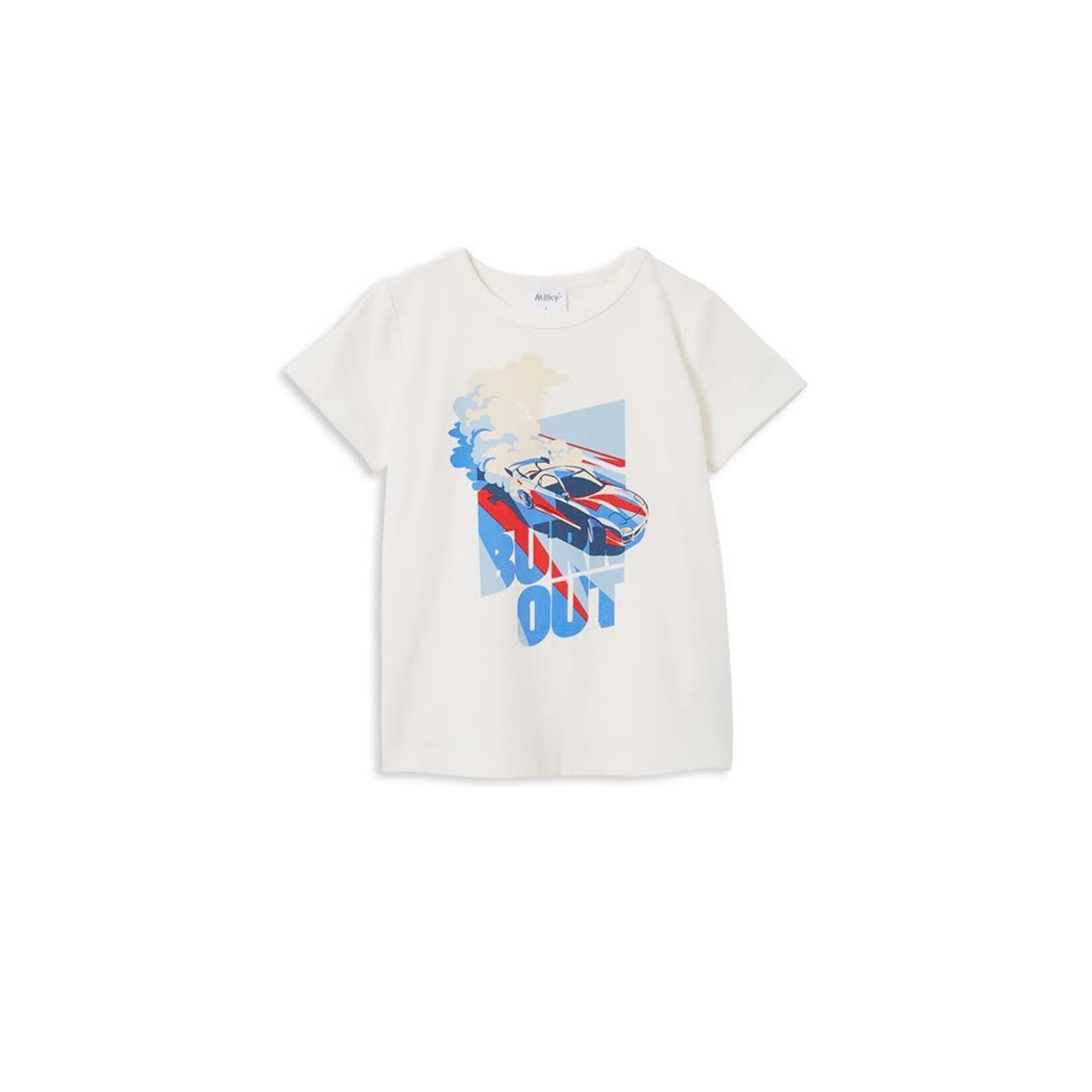 Milky Burn Out Tee