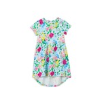 Milky Garden Party Hi-Lo Dress
