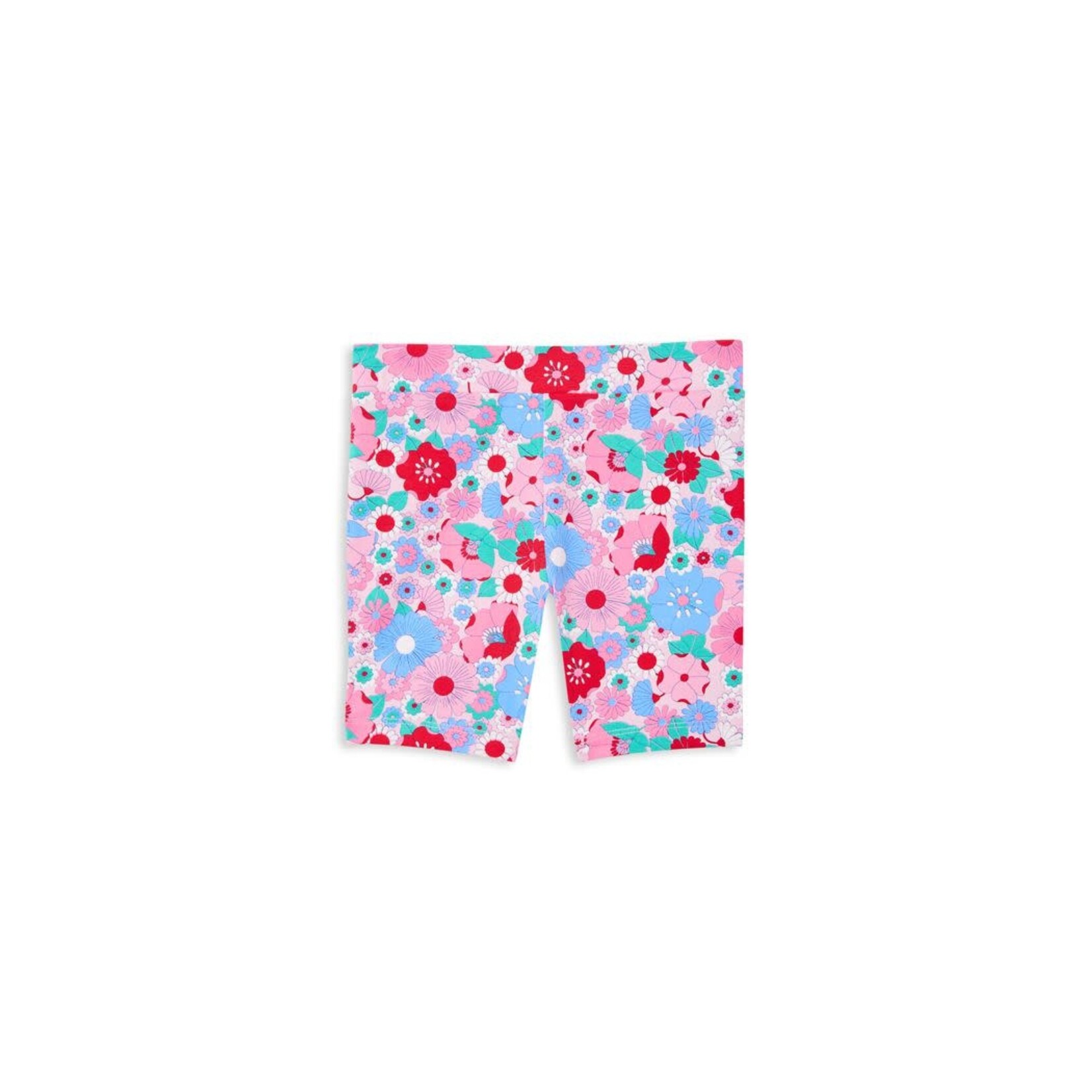 Milky Summer Blooms Bike Short