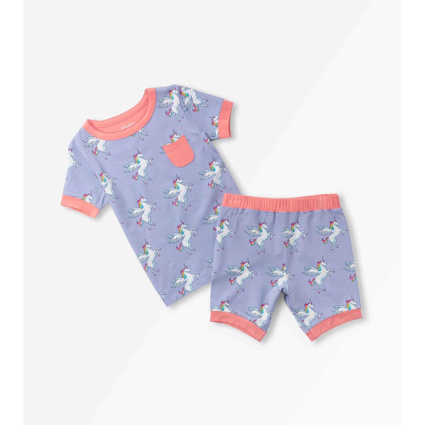 Hatley Bamboo Short Pajama Set - Big Poppies Hatley Bamboo Short Pajama Set - Big Poppies