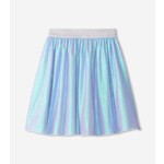 Hatley Silver Metallic Mid Length Skirt