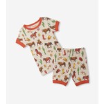 Hatley Vintage Rodeo Cotton Short Pyjama Set
