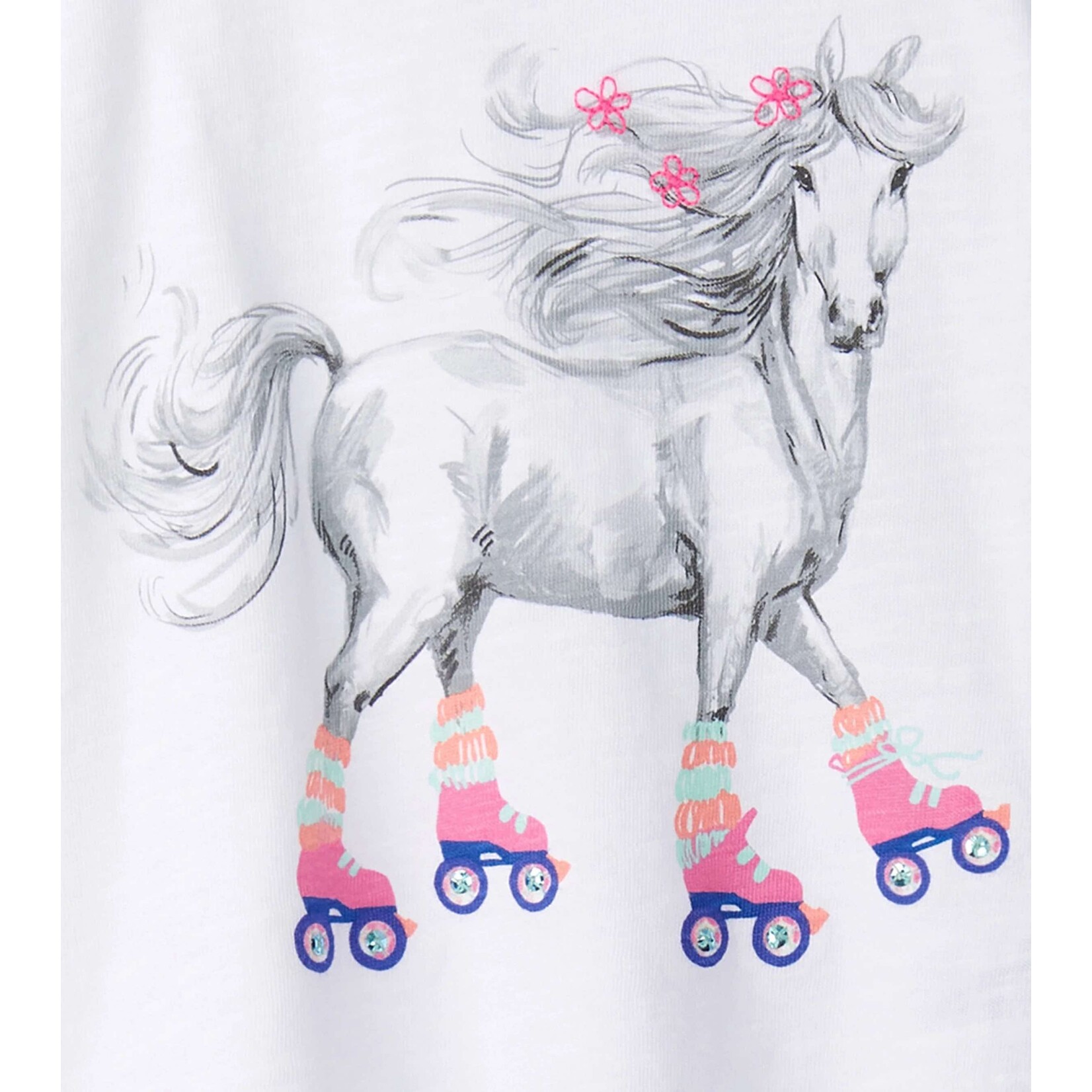 Hatley Roller Skates Graphic Tee