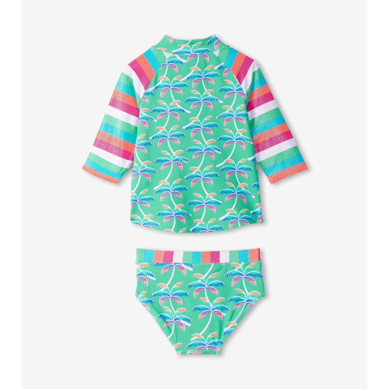 Hatley Rainbow Palm Rashguard Set