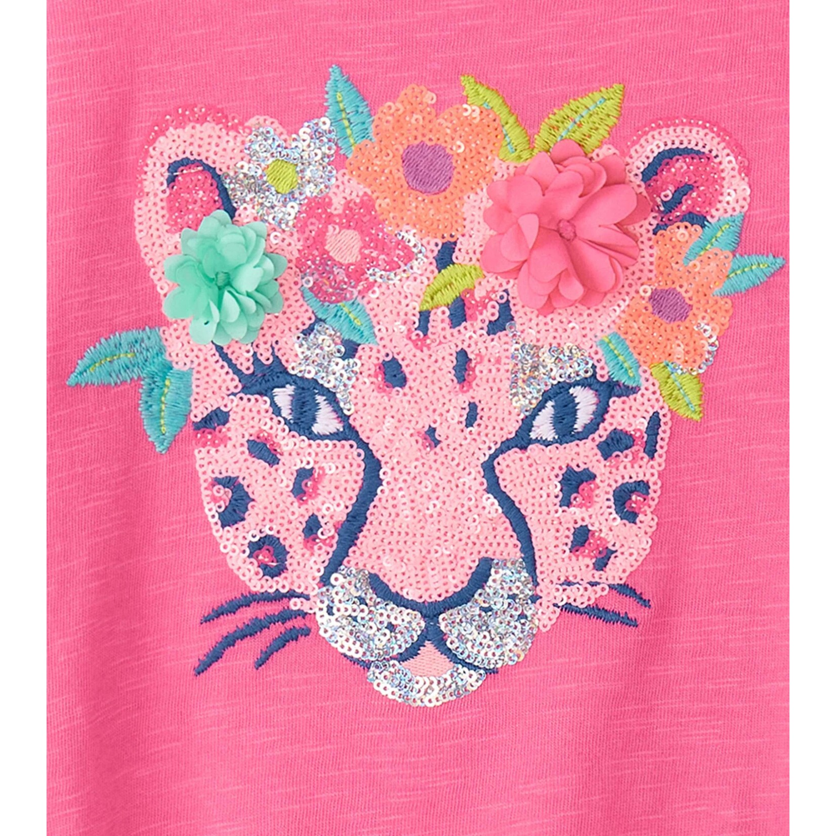 Hatley Pretty Cheetah Graphic Tee