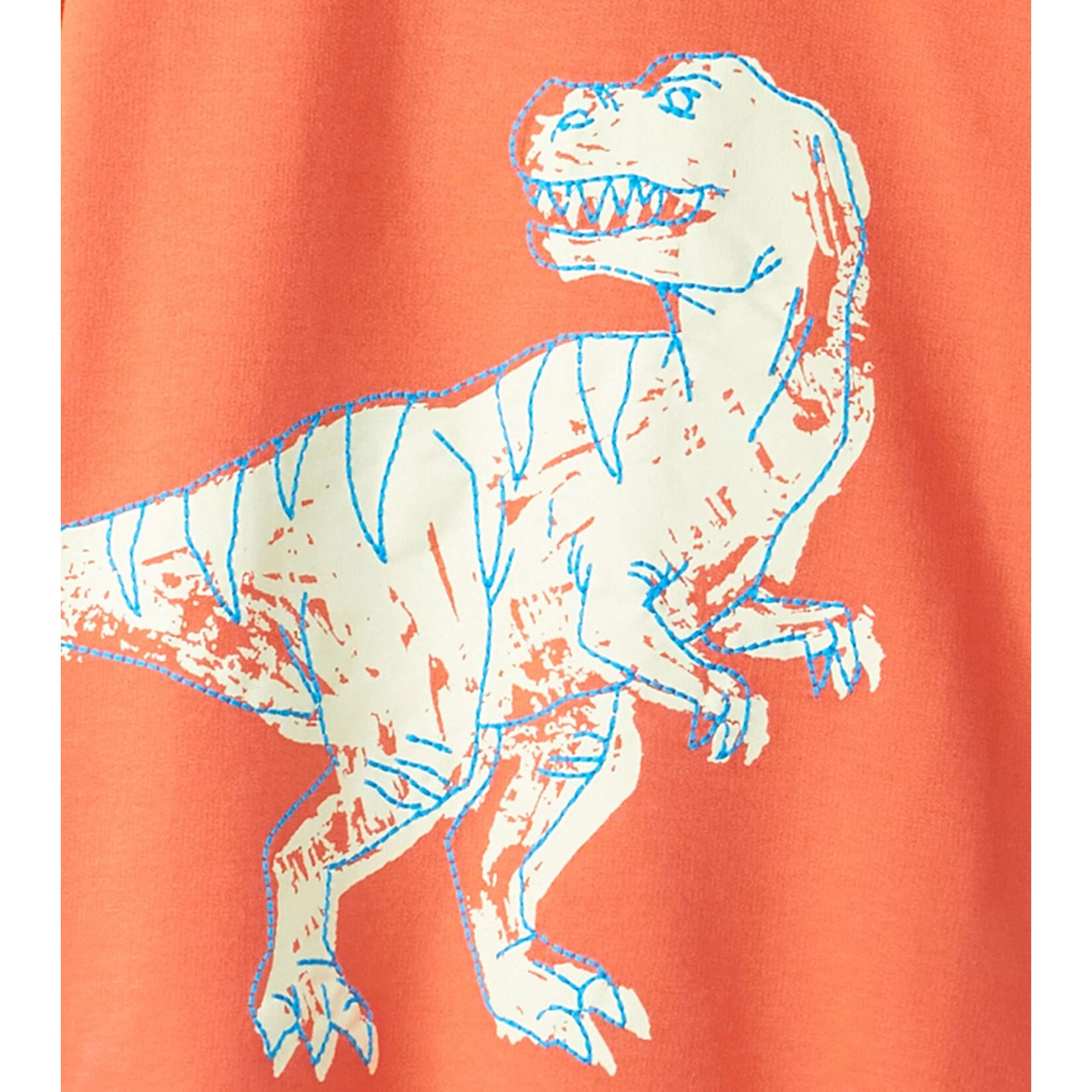 Hatley Dino Glow Ringer Tee