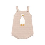 Bebe Chester Crochet Duck Knitted Bodysuit