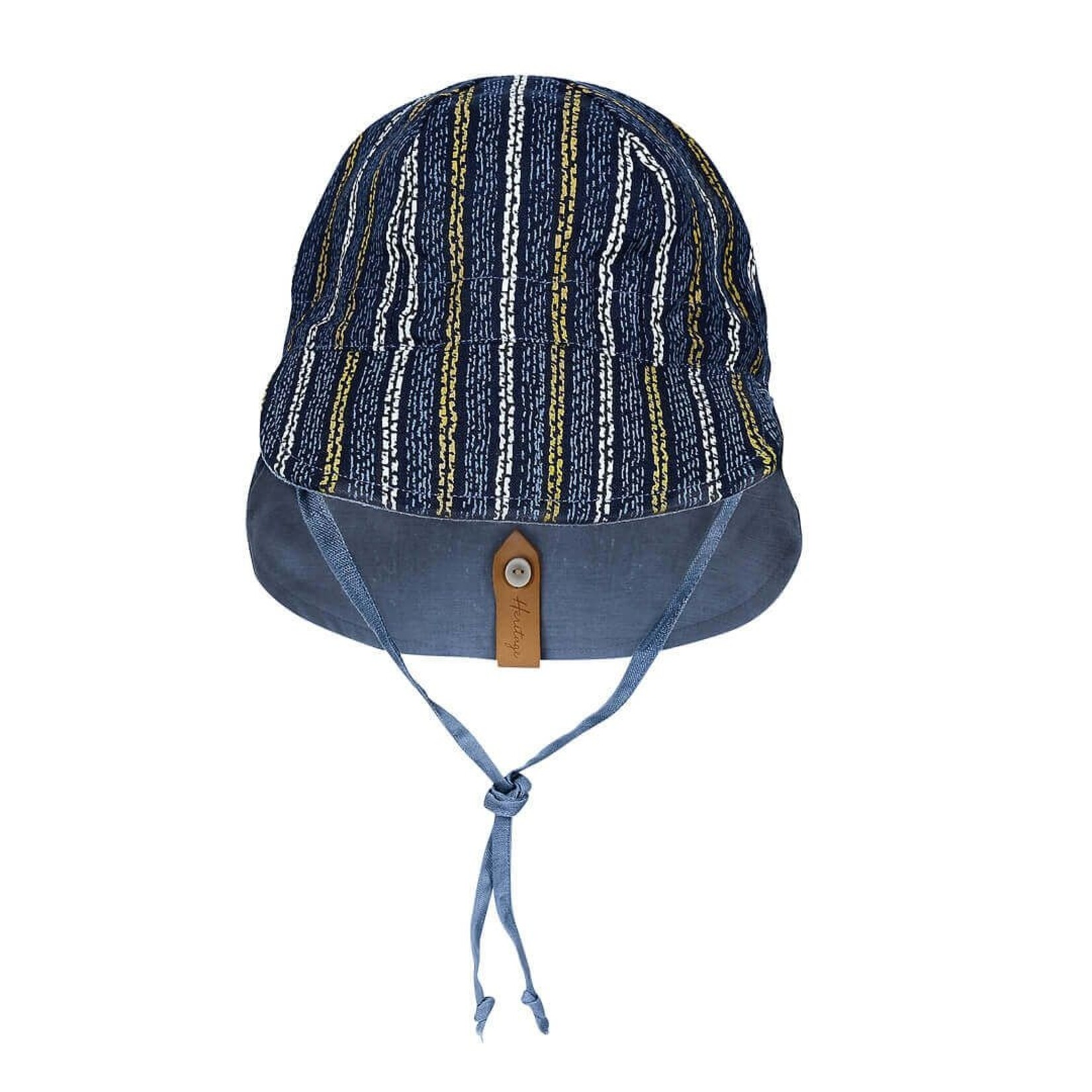 Bedhead Lounger Baby Reversible Flap Sun Hat - Stanford/Stelle